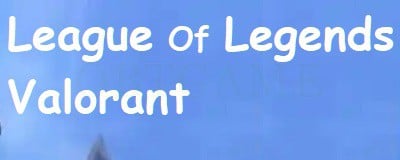 League Of Legends Valorant Korea Account