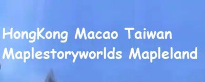 Verified HongKong Macao Taiwan Server Maplestoryworlds Mapleland Game Account