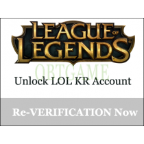 League Of Legends Valorant KR Account Inactive Re-Verification