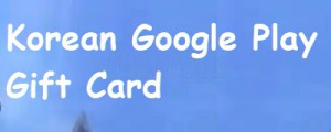 Korean Google Play Gift Card