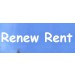 Renew Rent Account